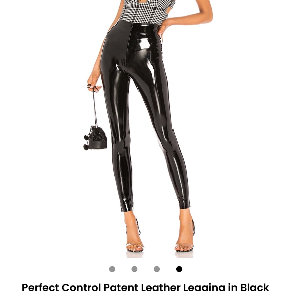 Commando perfect control Black Patent Leather effect Leggings